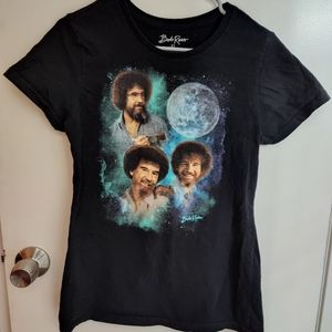 Bob Ross Black T-Shirt Size XL